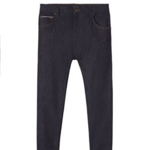 Banana Republic Slim Dark Wash Selvedge Jean 34/36 - Picture 3 of 3